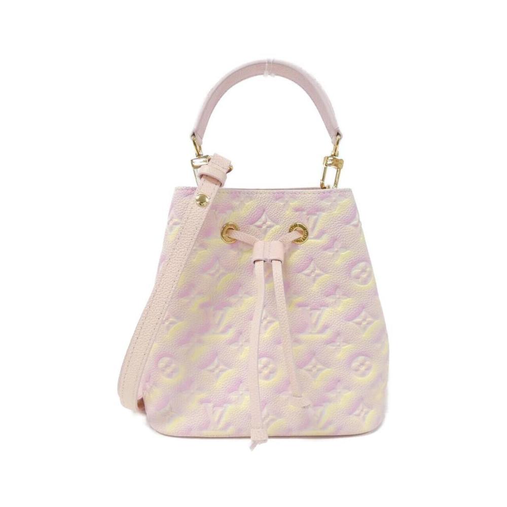 Louis Vuitton Monogram Empreinte Neo Noe Shoulder Bag - Light Pink/Gold